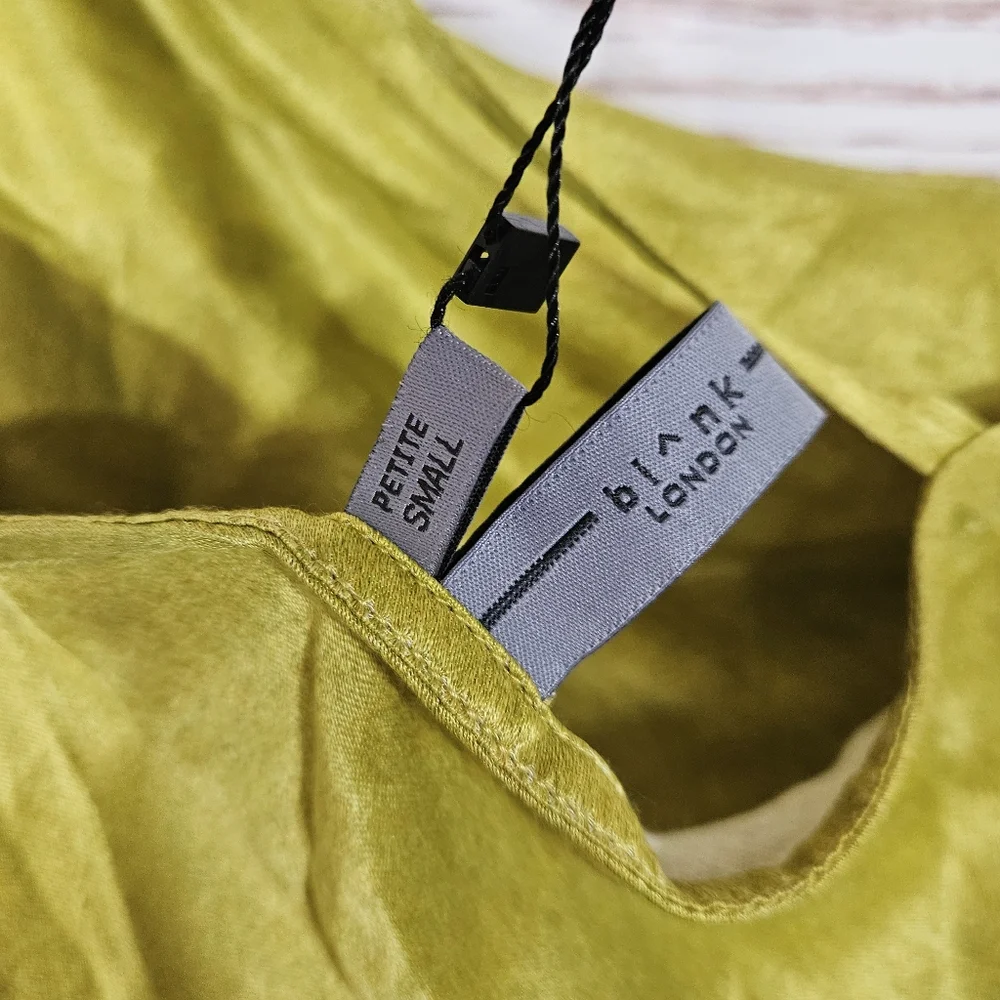 NWT Anthropologie | Bl-nk | Multicolored Slip Maxi Dress PETITE - Picture 8 of 8